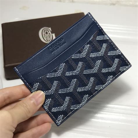 goyard fake card holder|authentic goyard card holder.